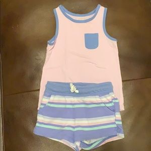 Two piece summer outfit